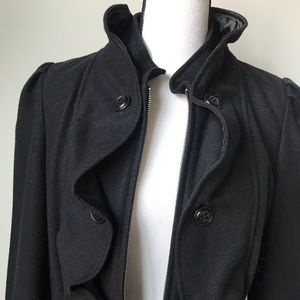 Black Pea Coat